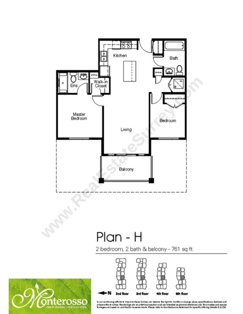 Monterosso Monterosso floor plan