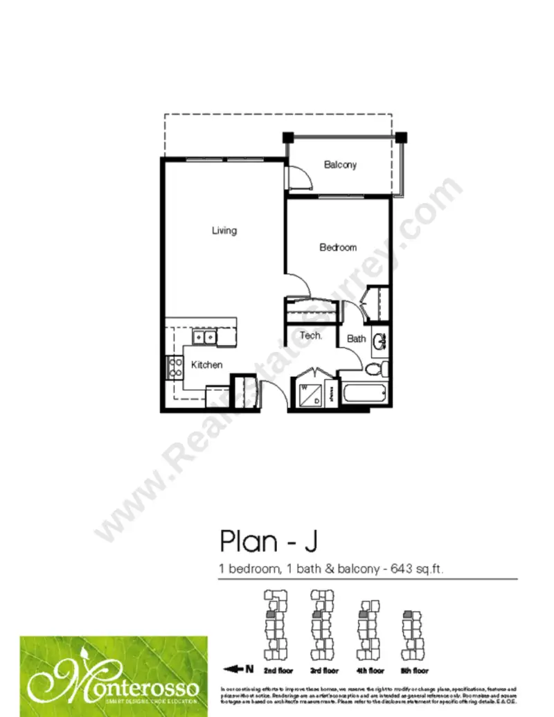 Monterosso Monterosso floor plan