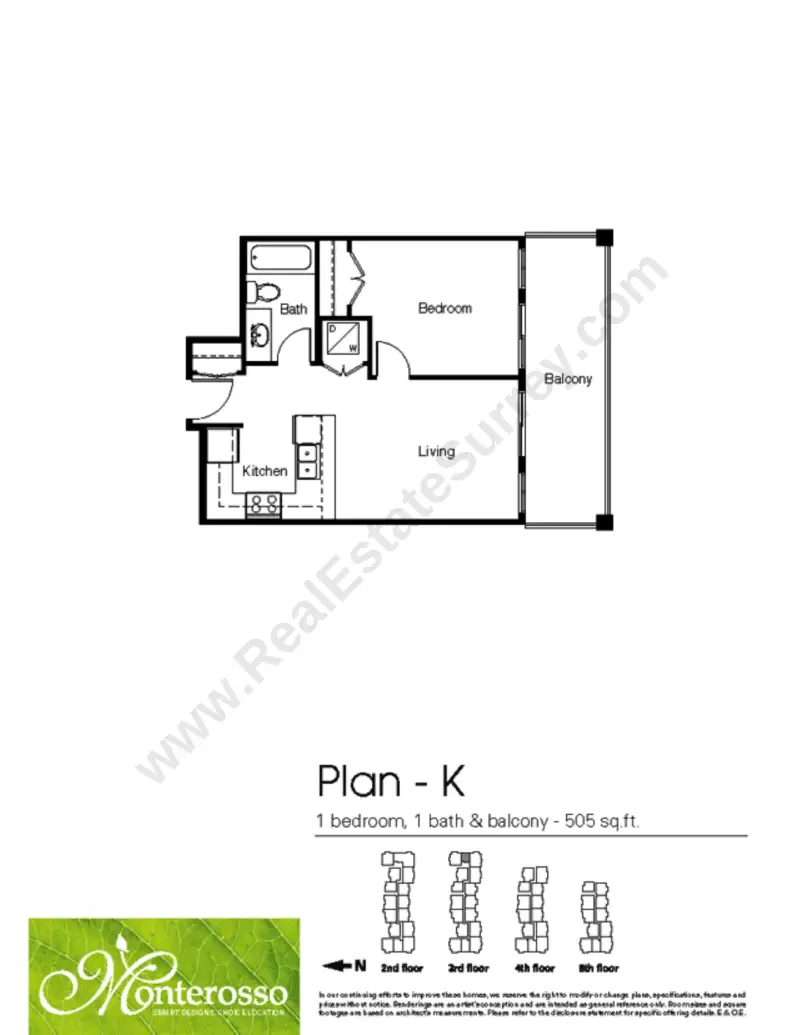 Monterosso Monterosso floor plan