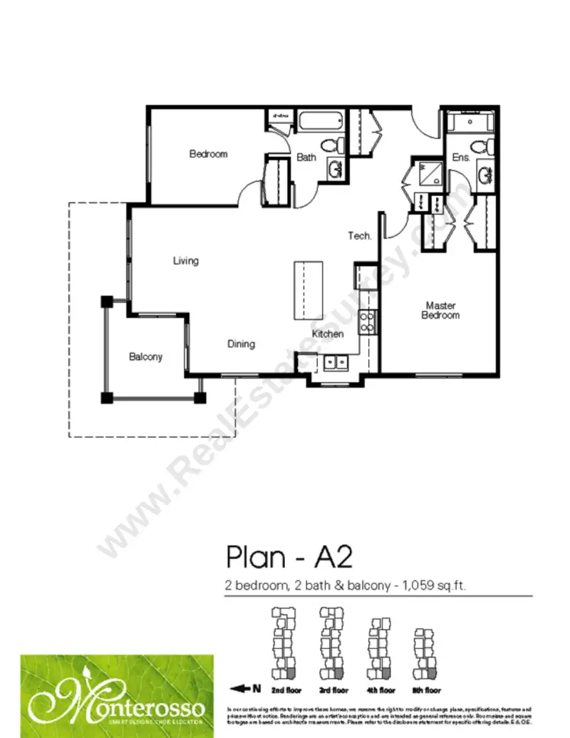 Monterosso Monterosso floor plan