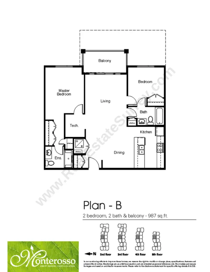Monterosso Monterosso floor plan