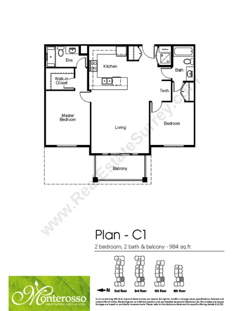 Monterosso Monterosso floor plan