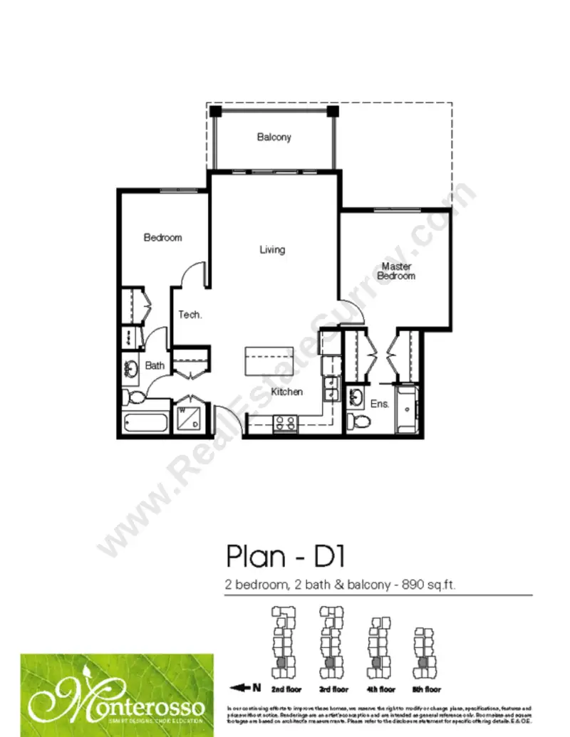 Monterosso Monterosso floor plan