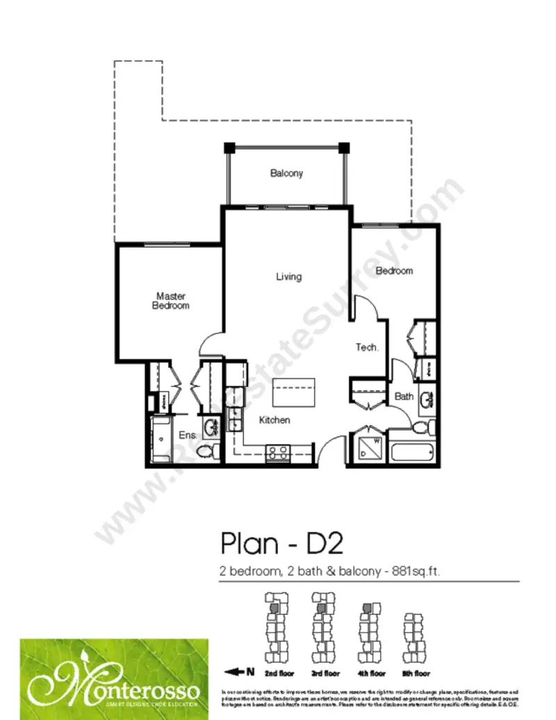 Monterosso Monterosso floor plan