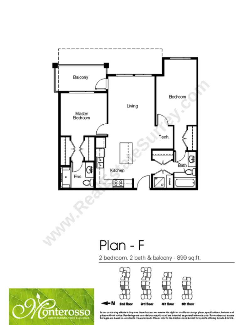 Monterosso Monterosso floor plan