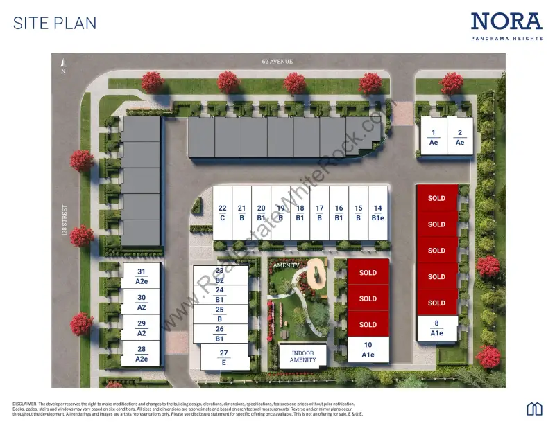 Nora Nora Surrey Townhomes Floorplans floor plan