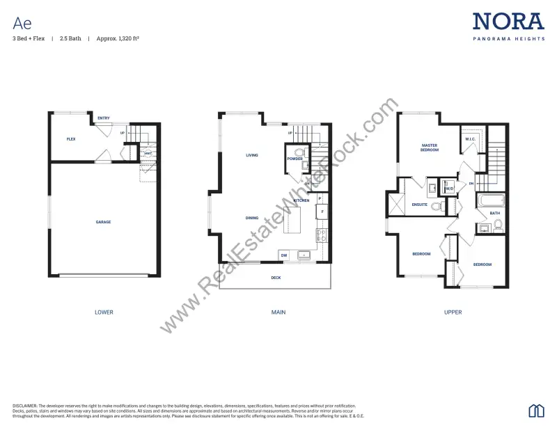 Nora Nora Surrey Townhomes Floorplans floor plan