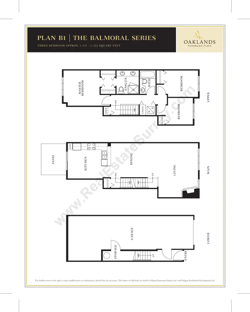Oaklands Oaklands floor plan