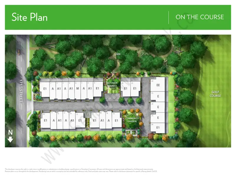 On the Course II On The Course Ii floor plan