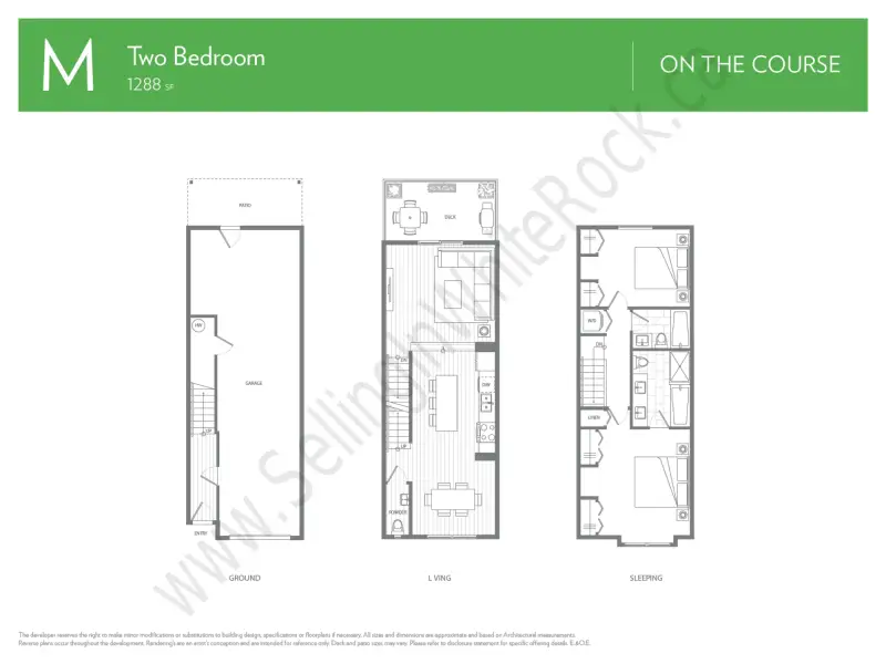 On the Course II On The Course Ii floor plan