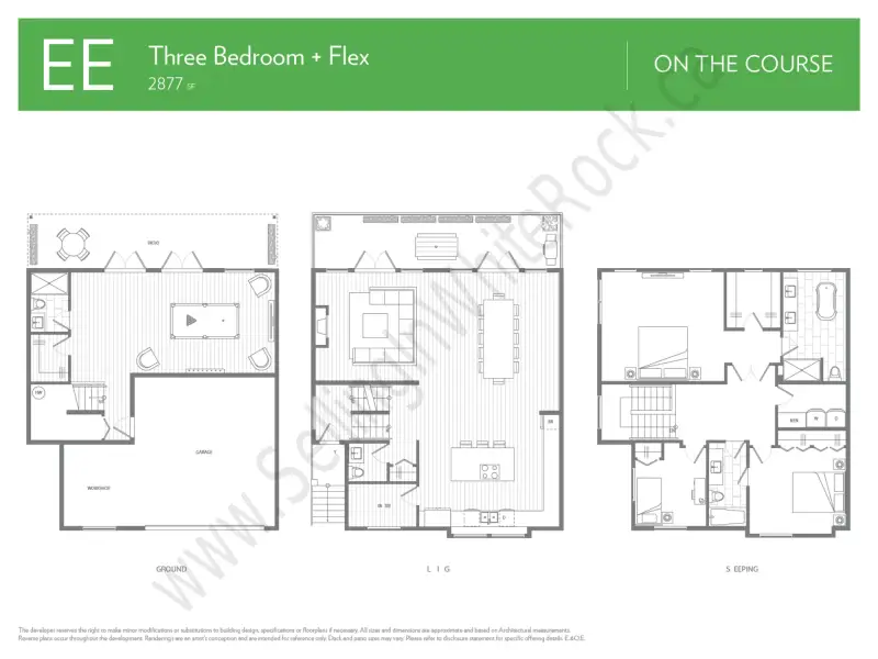 On the Course II On The Course Ii floor plan