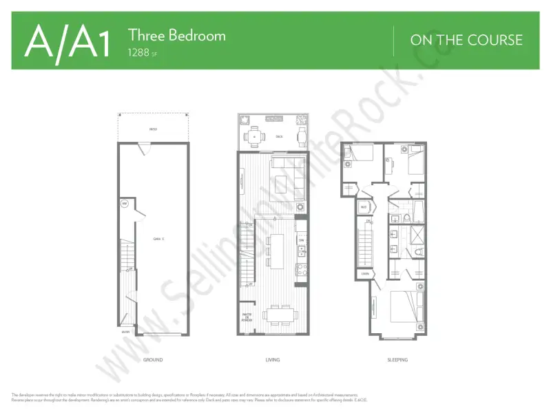 On the Course On The Course floor plan
