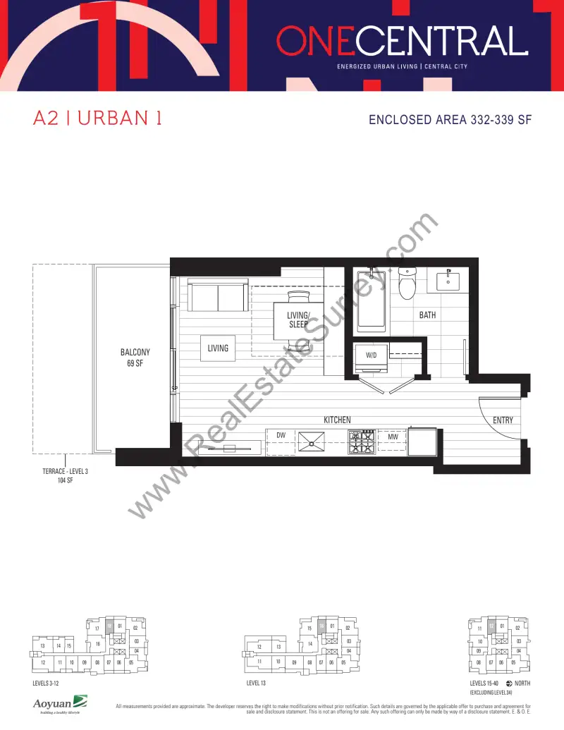 One Central One Central Floor Plans floor plan