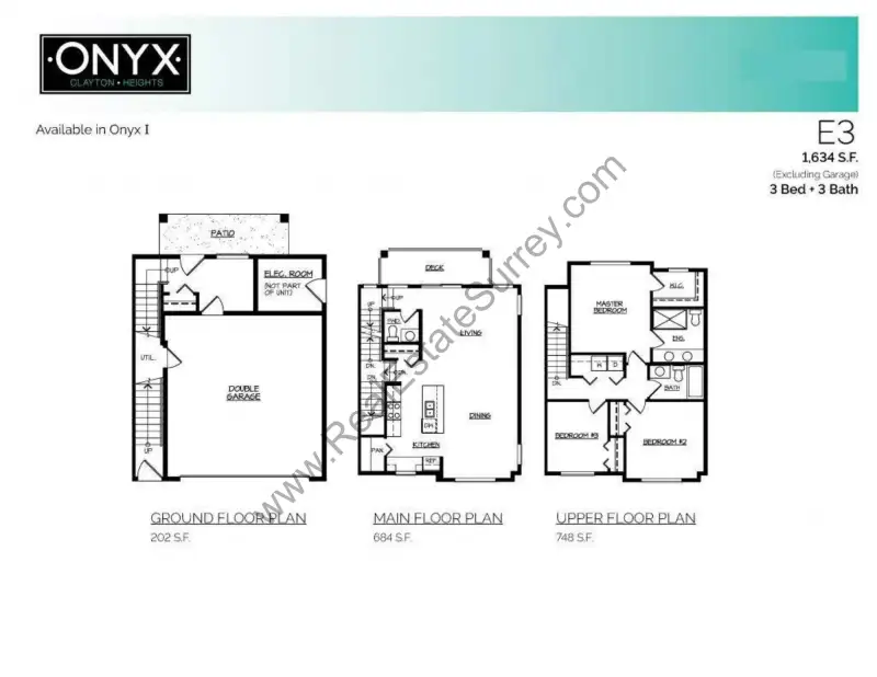 Onyx Onyx Townhomes Floorplans floor plan