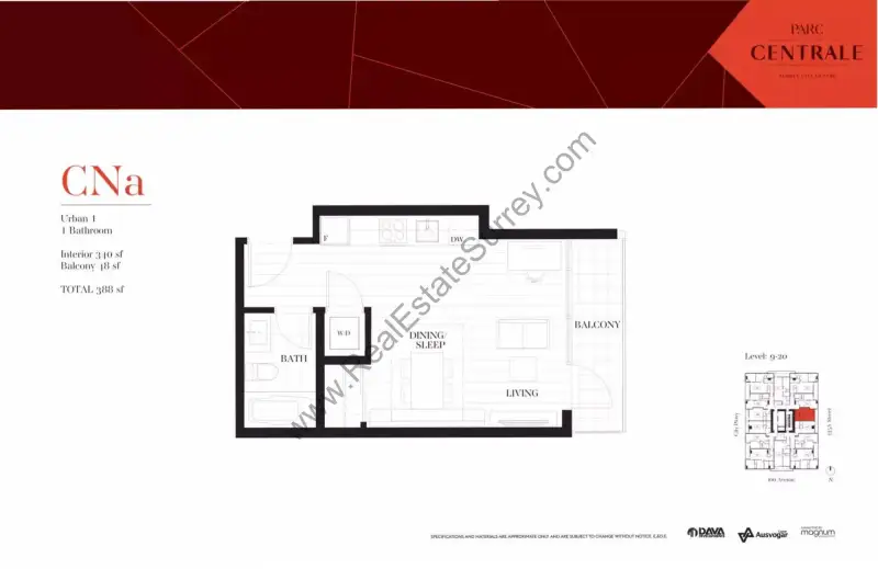 Parc Centrale Parc Centrale Floorplans floor plan