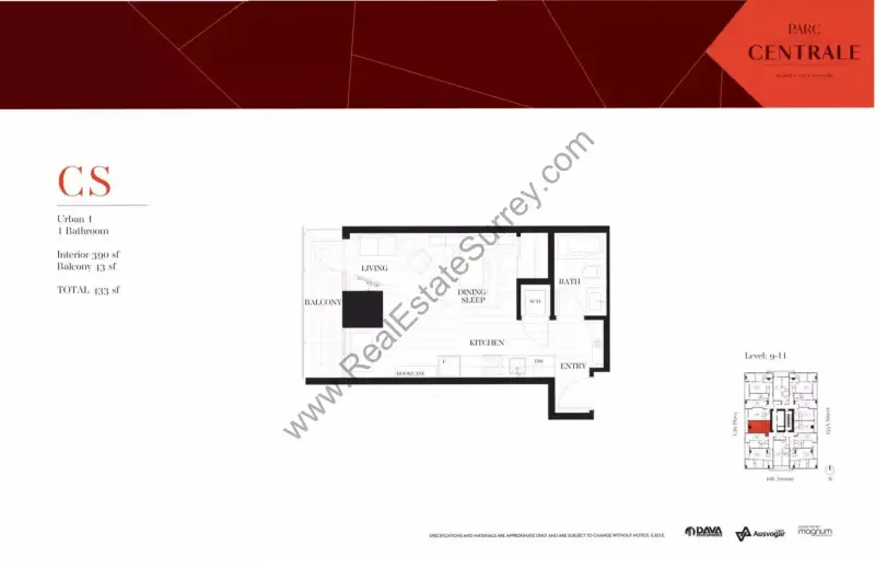 Parc Centrale Parc Centrale Floorplans floor plan