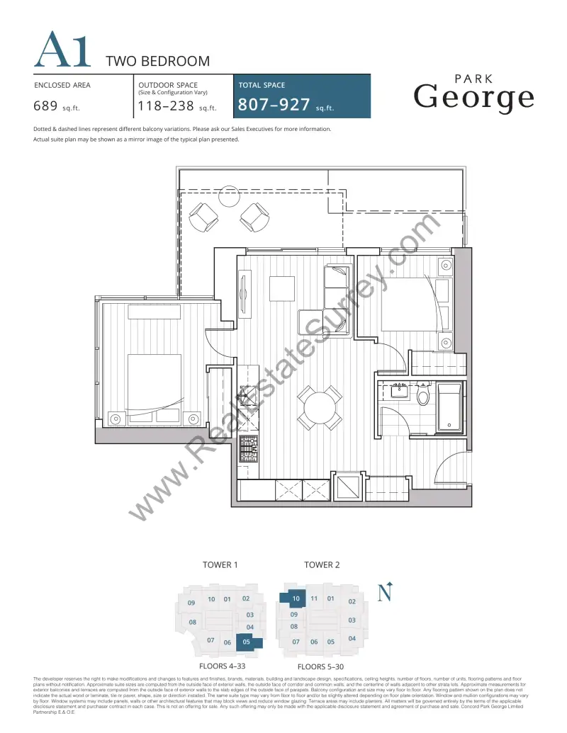 Park George Park George Floorplans floor plan
