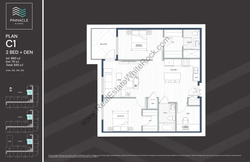 Pinnacle Pinnacle South Surrey Floorplans floor plan