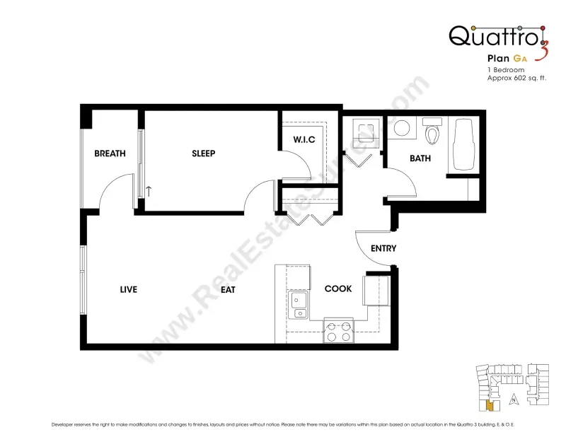 Quattro 3 Quattro 3 floor plan