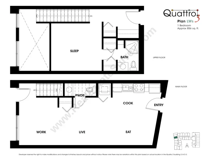 Quattro 3 Quattro 3 floor plan