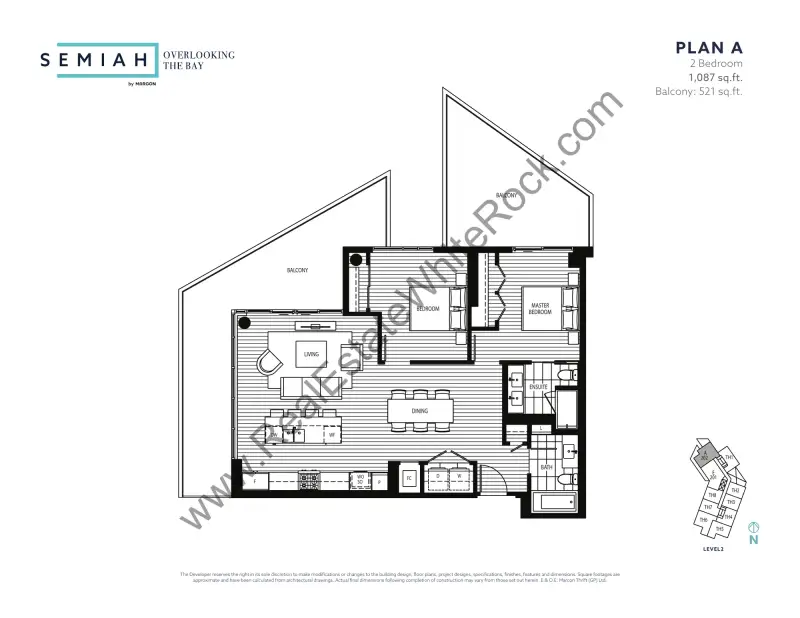 Semiah Semiah White Rock Floorplans floor plan