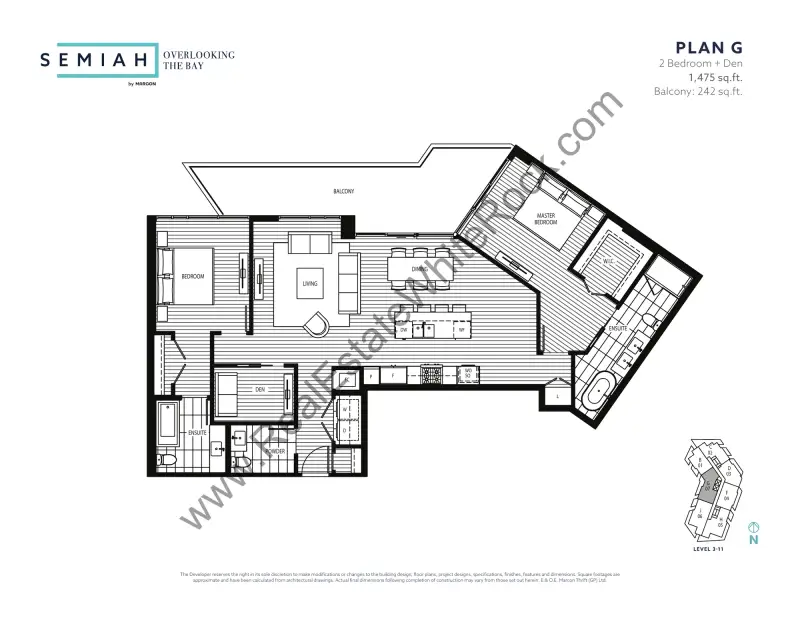Semiah Semiah White Rock Floorplans floor plan