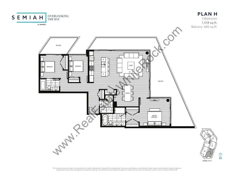 Semiah Semiah White Rock Floorplans floor plan