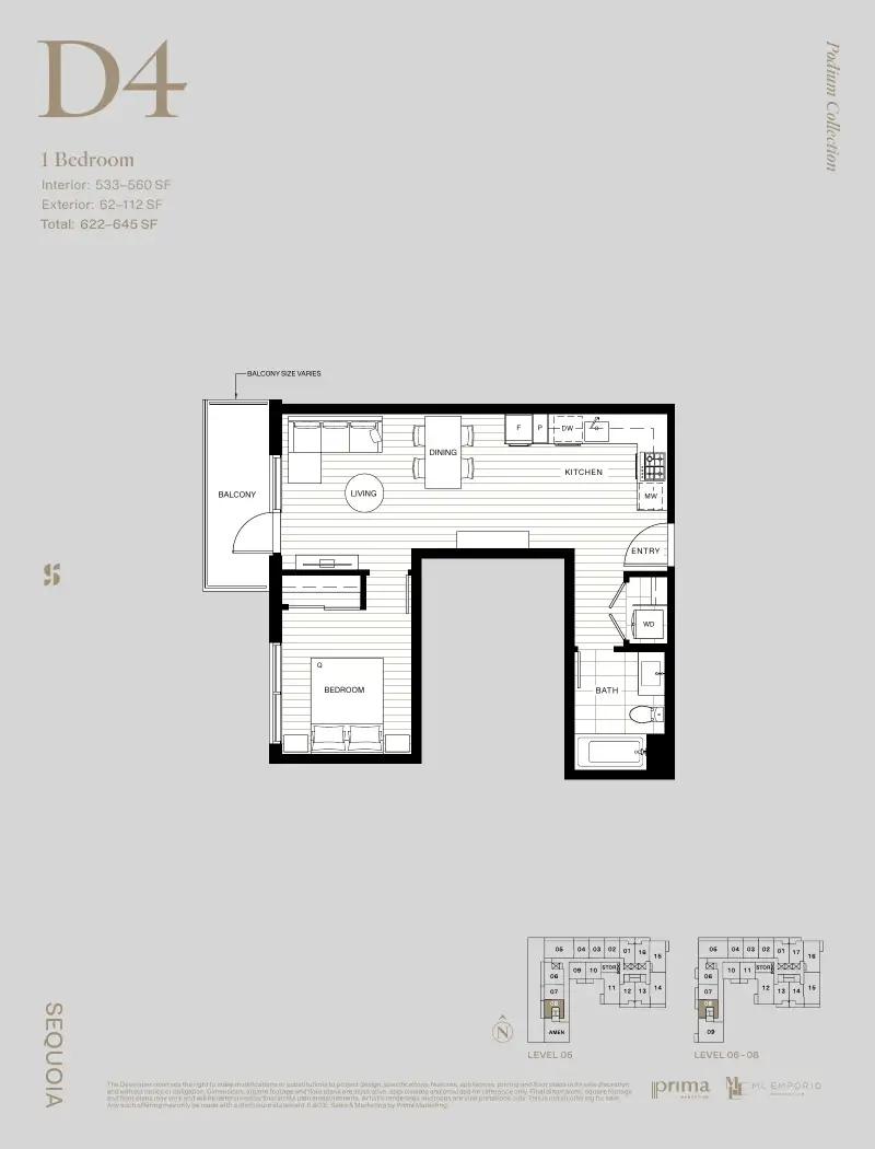 Sequoia West Village Sequoia West Village Whalley Highrise 21 floor plan