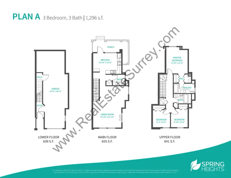 Spring Heights Spring Heights Floorplans floor plan