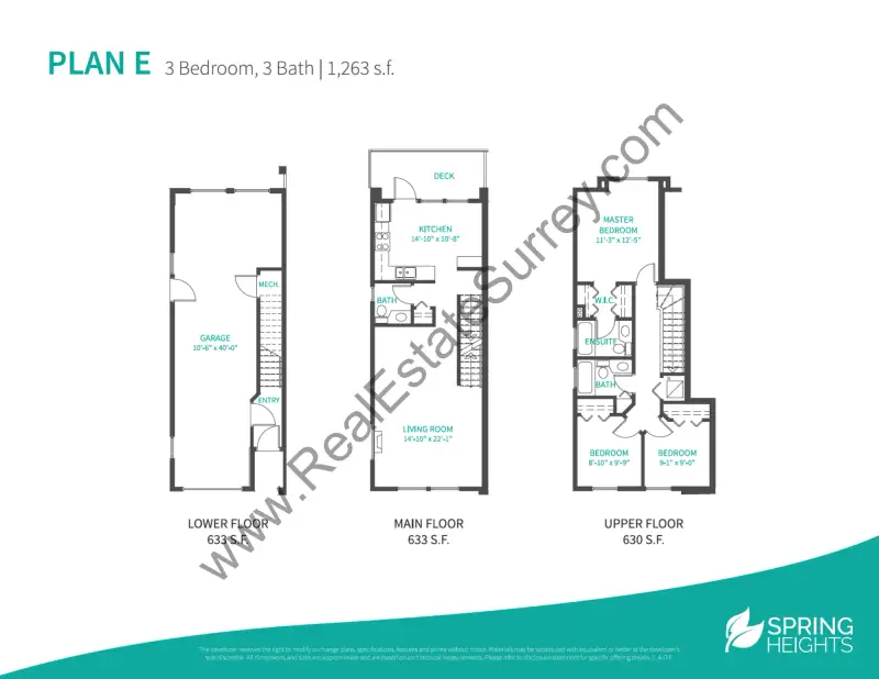 Spring Heights Spring Heights Floorplans floor plan