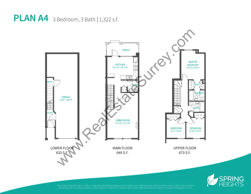 Spring Heights Spring Heights Floorplans floor plan
