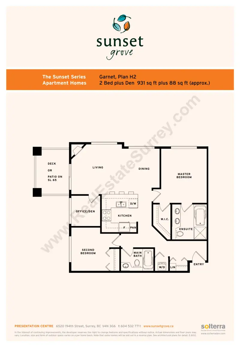 Sunset Grove Sunset Grove floor plan