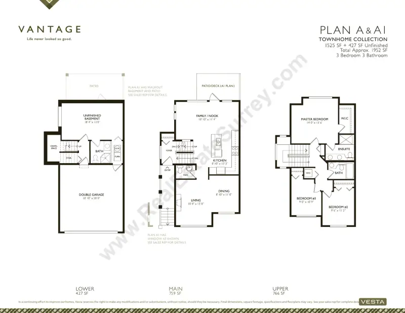 Vantage Vantage floor plan