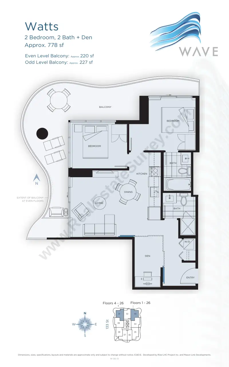 Wave Wave floor plan