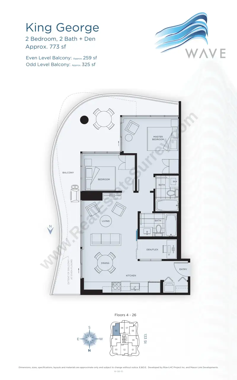 Wave Wave floor plan