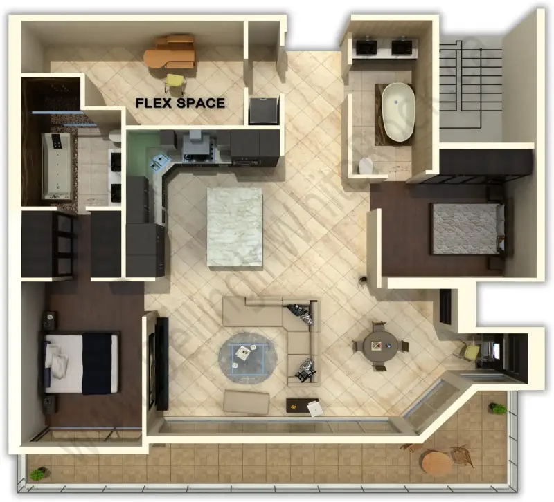 Waves on Marine Waves On Marine floor plan