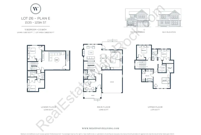 Westpointe Westpointe floor plan