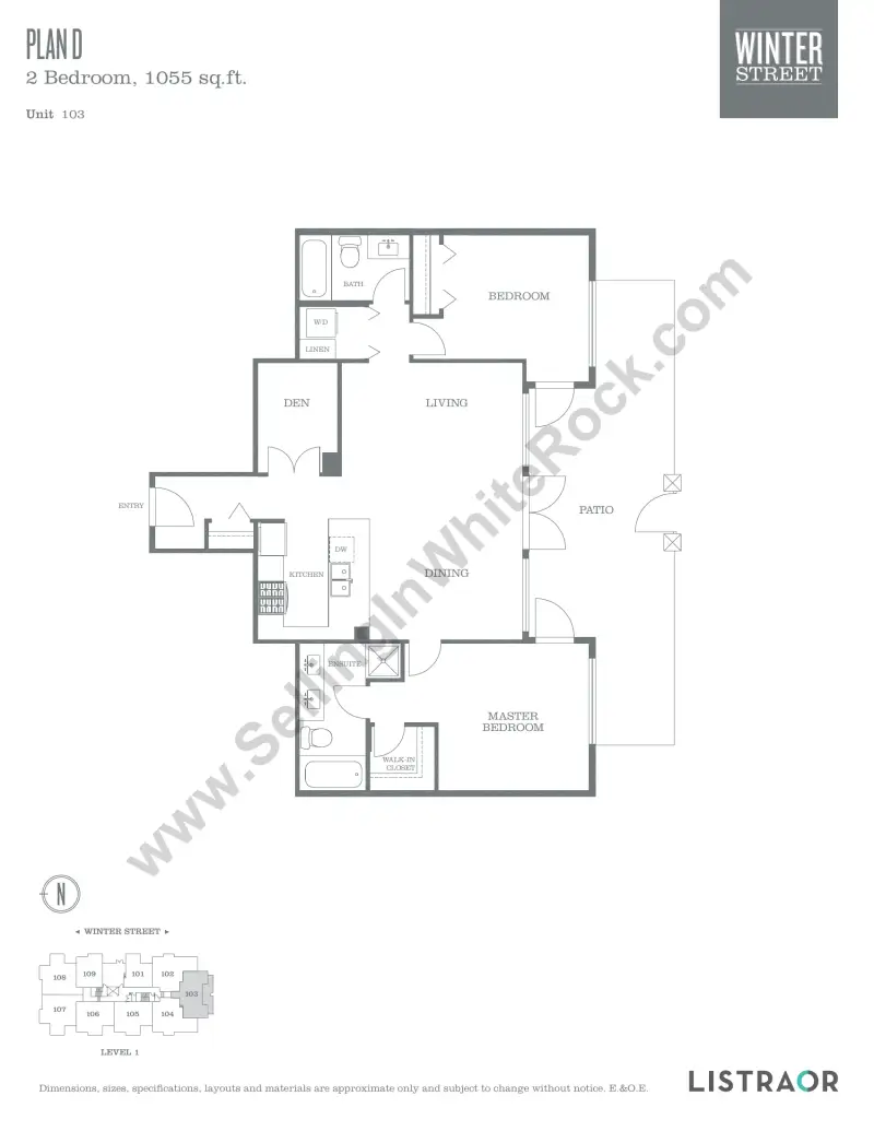 Winter Street Winter Street floor plan