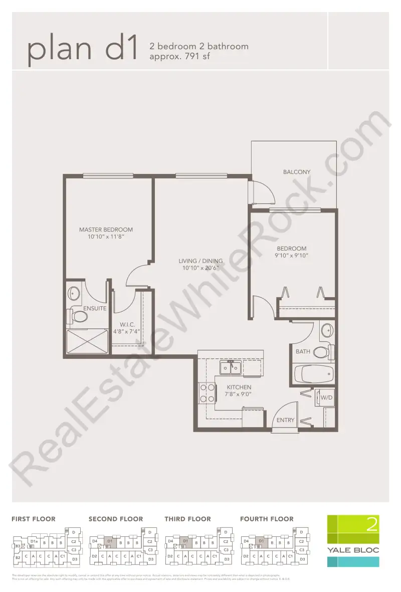 Yale Bloc Yale Bloc floor plan