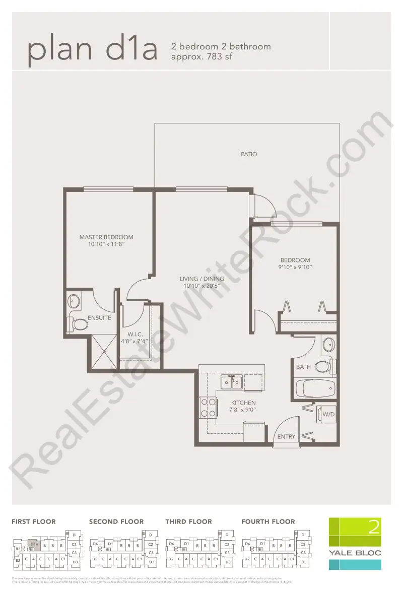 Yale Bloc Yale Bloc floor plan