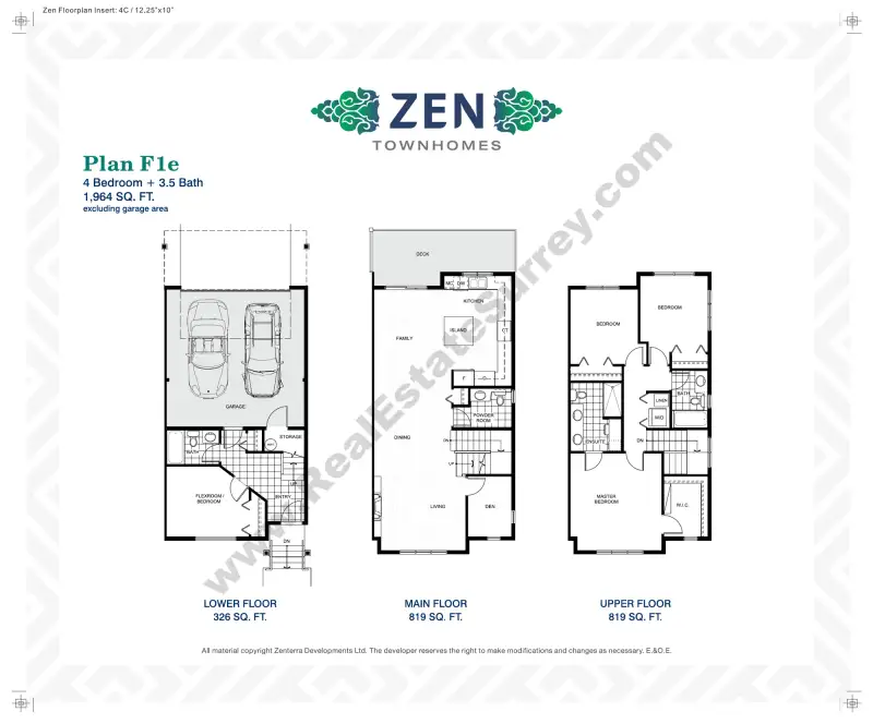 Zen Townhomes Zen Townhomes floor plan