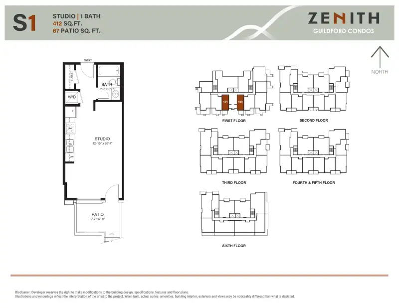 Zenith Zenith Surrey Floorplans floor plan