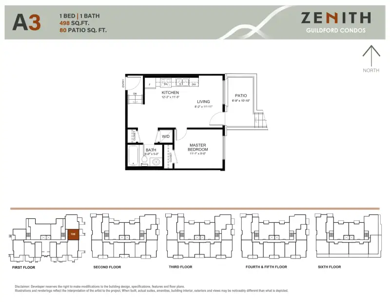 Zenith Zenith Surrey Floorplans floor plan