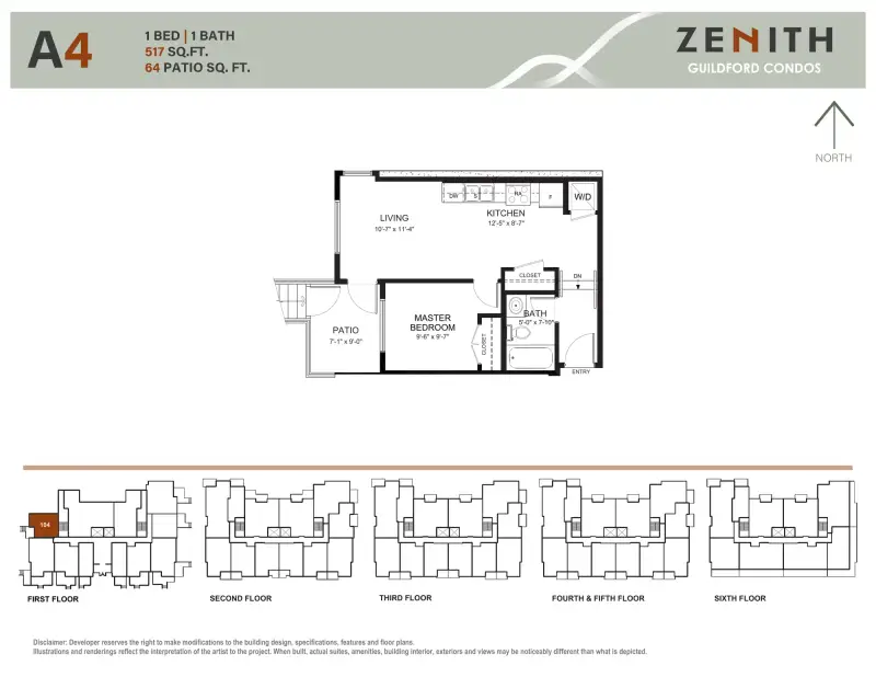 Zenith Zenith Surrey Floorplans floor plan