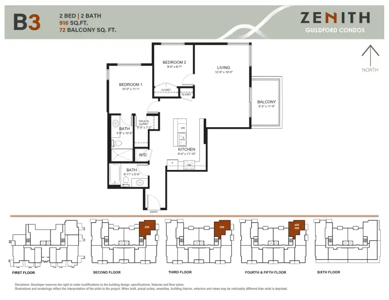 Zenith Zenith Surrey Floorplans floor plan
