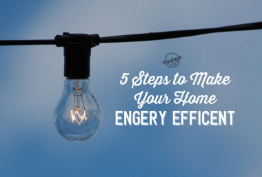 5 steps to make your home energy efficient