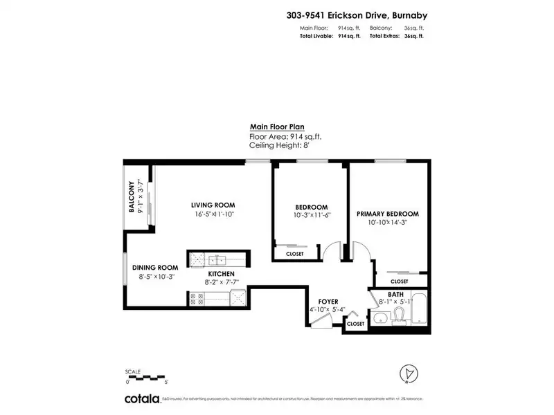 303 9541 ERICKSON DRIVE - photo 2 of 30