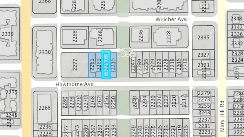 2257 HAWTHORNE AVENUE - photo 3 of 3