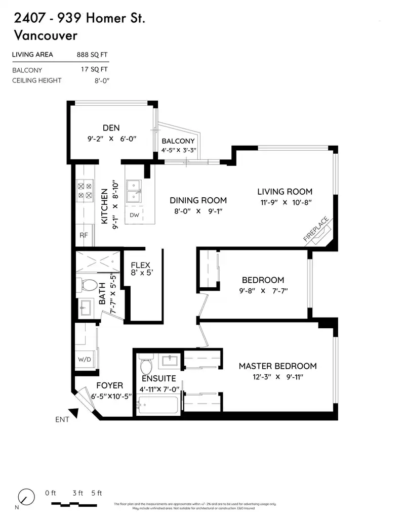 2407 939 HOMER STREET - photo 2 of 17