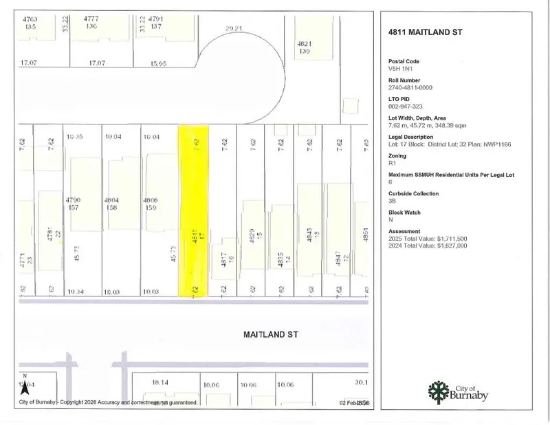 4811 MAITLAND STREET - photo 1 of 4